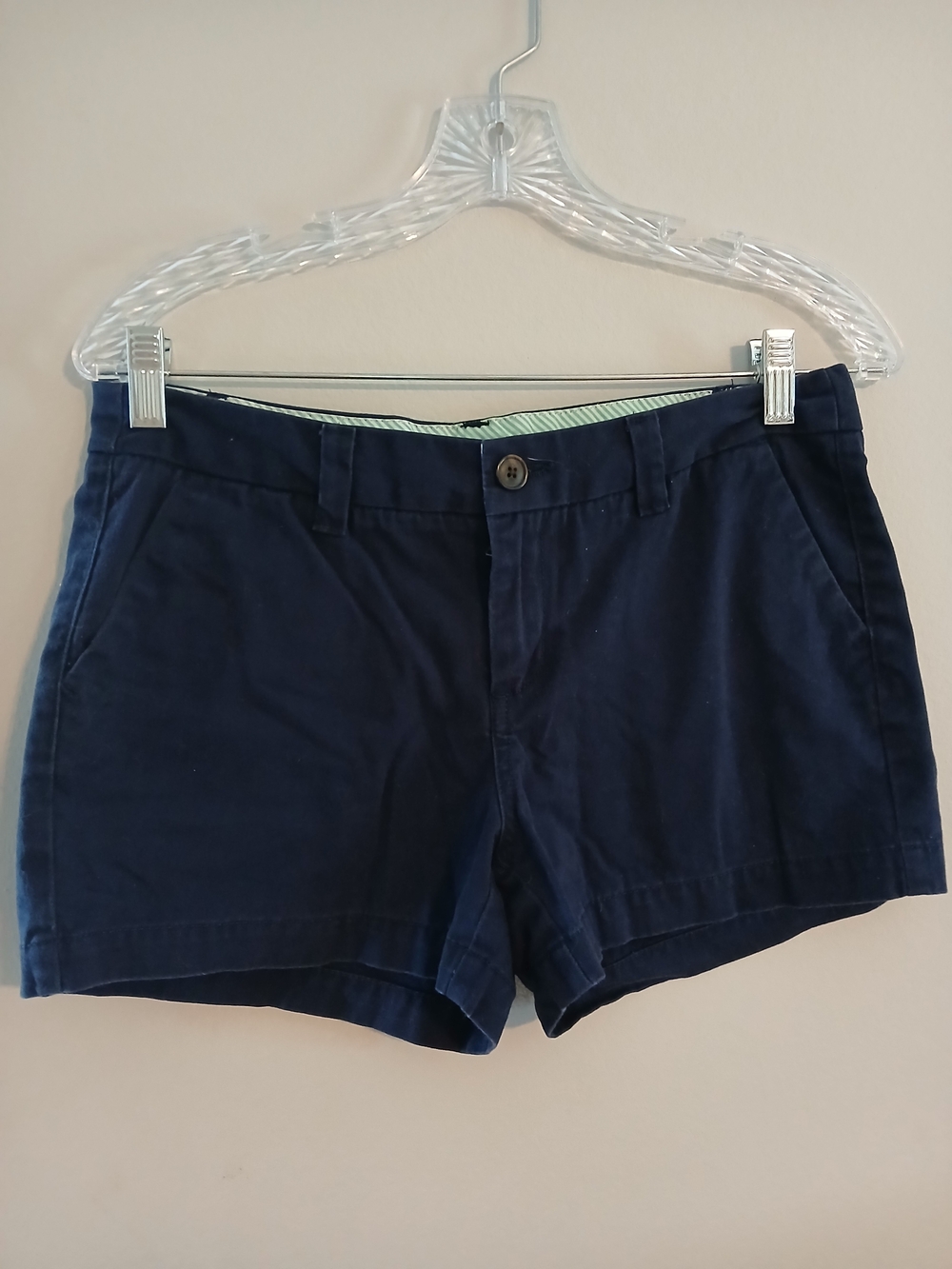 Merona Navy Women's Casual Chino Shorts
